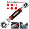 Wrench 48 In 1 Tools Socket Works With Spline Bolts Torx 360 Degree 6-Point Universial Furniture Car Repair 25cm/9.84in